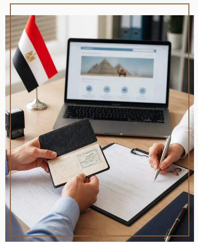 Оформление визы в Египет с сопровождением для туристов в Ставрополе