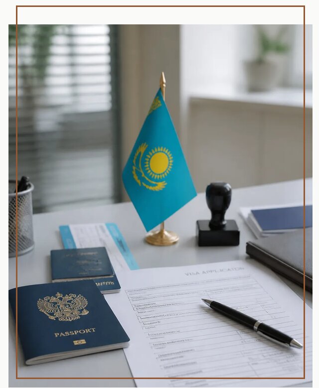 Оформление визы в Казахстан для поездки и работы в Ставрополе