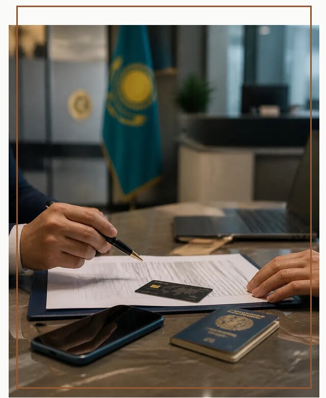 Открытие счета и банковской карты в Казахстане в Ставрополе